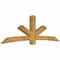 Ekena Millwork Alberta Rough Sawn Timber Gable Bracket, Western Red Cedar, 108"W x 36"H x 6"D x 6"F, 8/12 Pitch GBW108X36X0606ALB00RWR - alternate 2